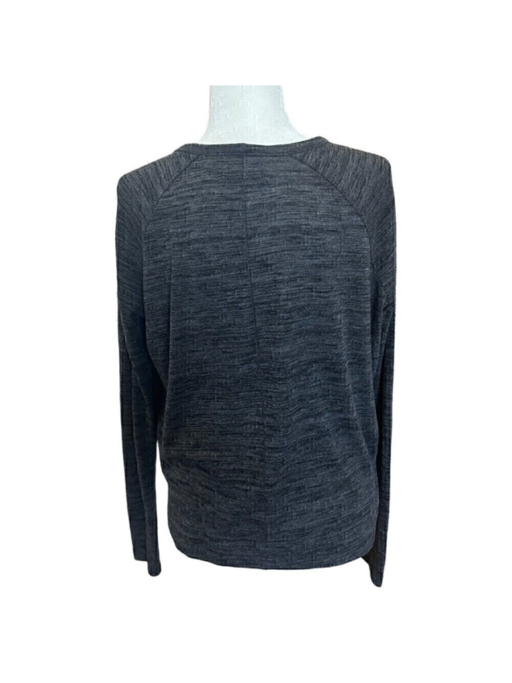 Rag & Bone Jean Women's Gray Black Marled Sweater size XS Knit Top Stretch B - Picture 2 of 5